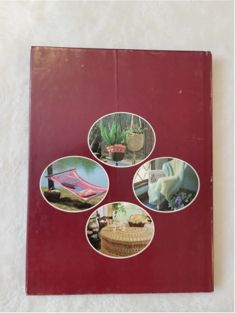 Vintage 1976 Crocheting For The Home Hardcover w Dust Jacket Pristine